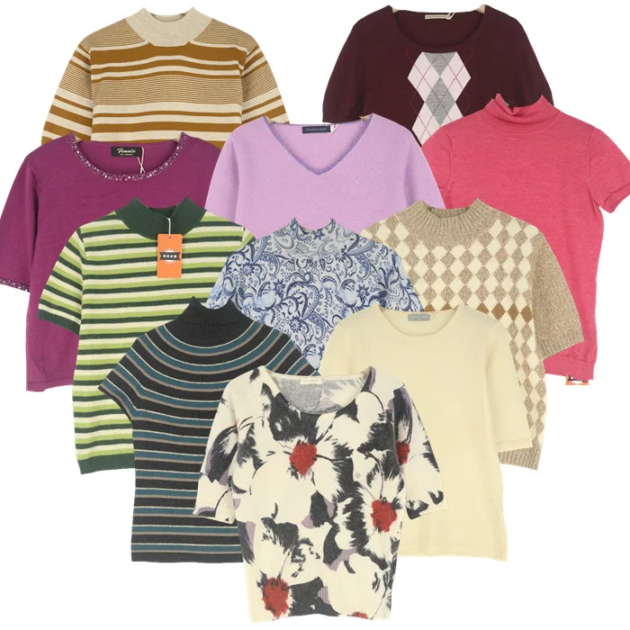 

Винтажный женский трикотаж из ангорской шерсти, цвета конфет, в стиле ретро, для повседневной носки, тонкий, с обычным рукавом