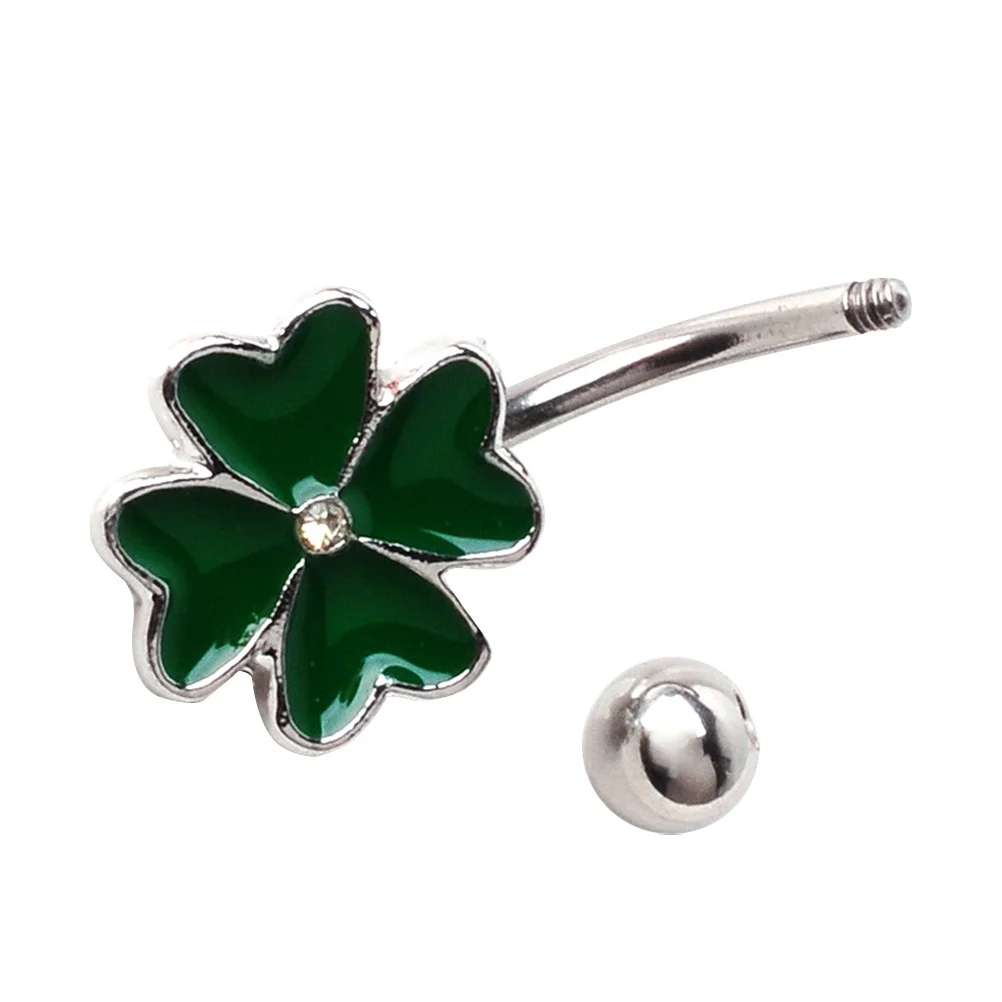 2 قطعة خاتم البطن السلس مصقول مريح مهرجان حفلة الصيف الشاطئ ملحق السرة ثقب المجوهرات البطن