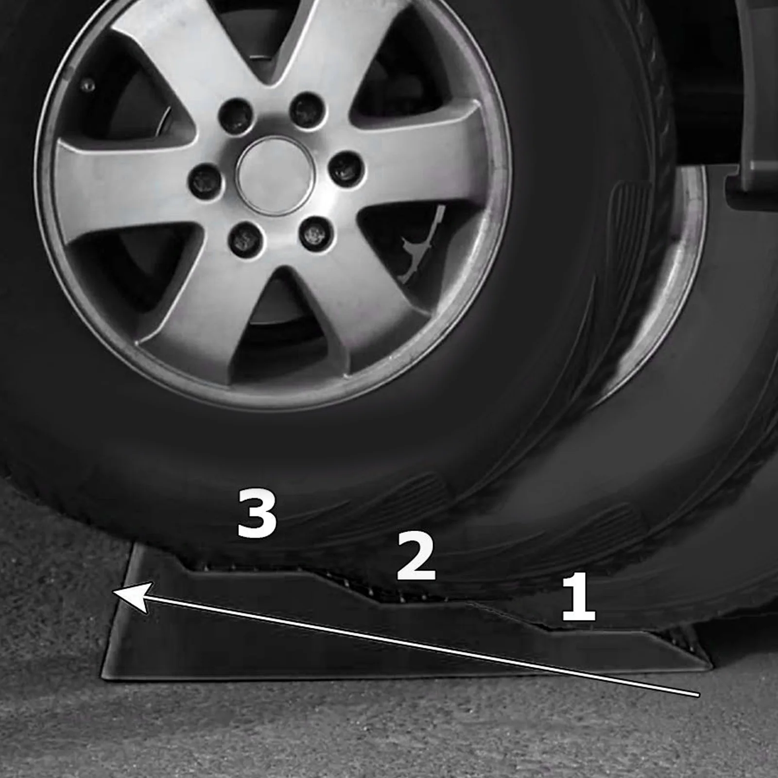 RV مستوي RV سلالم التسوية 11000LBS الحمولة RV مستوي عجلة Chock للسفر مقطورة المعسكر شاحنة RV كتل التسوية