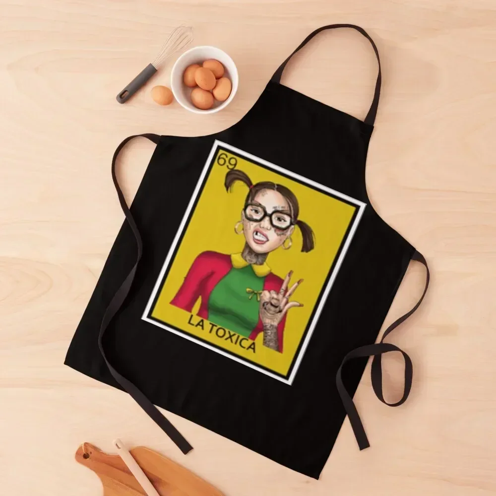 

loteria, la toxica, Chilindrina, mexican bingo, latino, Apron Kitchen Supplies Woman Kitchen Kitchen Tools Apron
