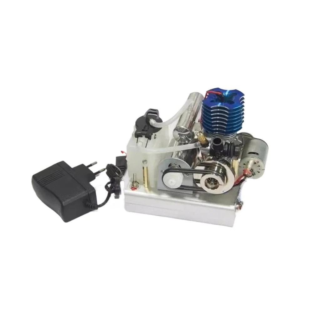 18 Class Methanol Engine Electric Start Version Charger Fuel Tank Spark Plug Methanol Engine Finished Model