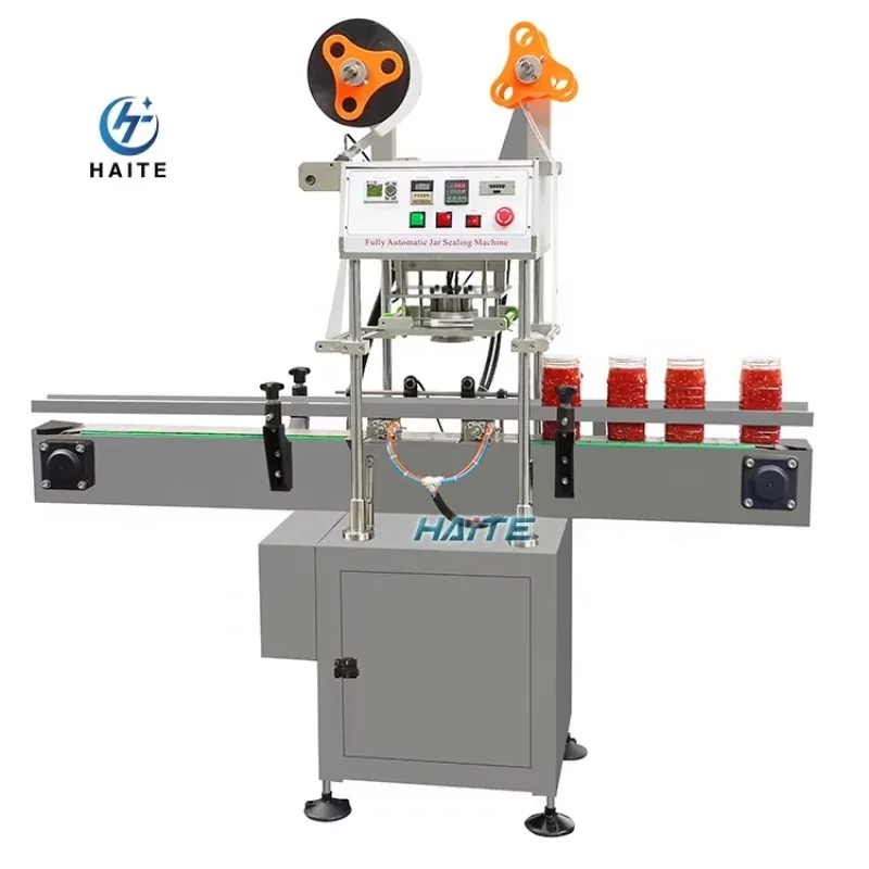 Aluminum Foil Sealing Equipment Mental Can Bottles Packaging Machine Automatic Sealing Machines Equipment