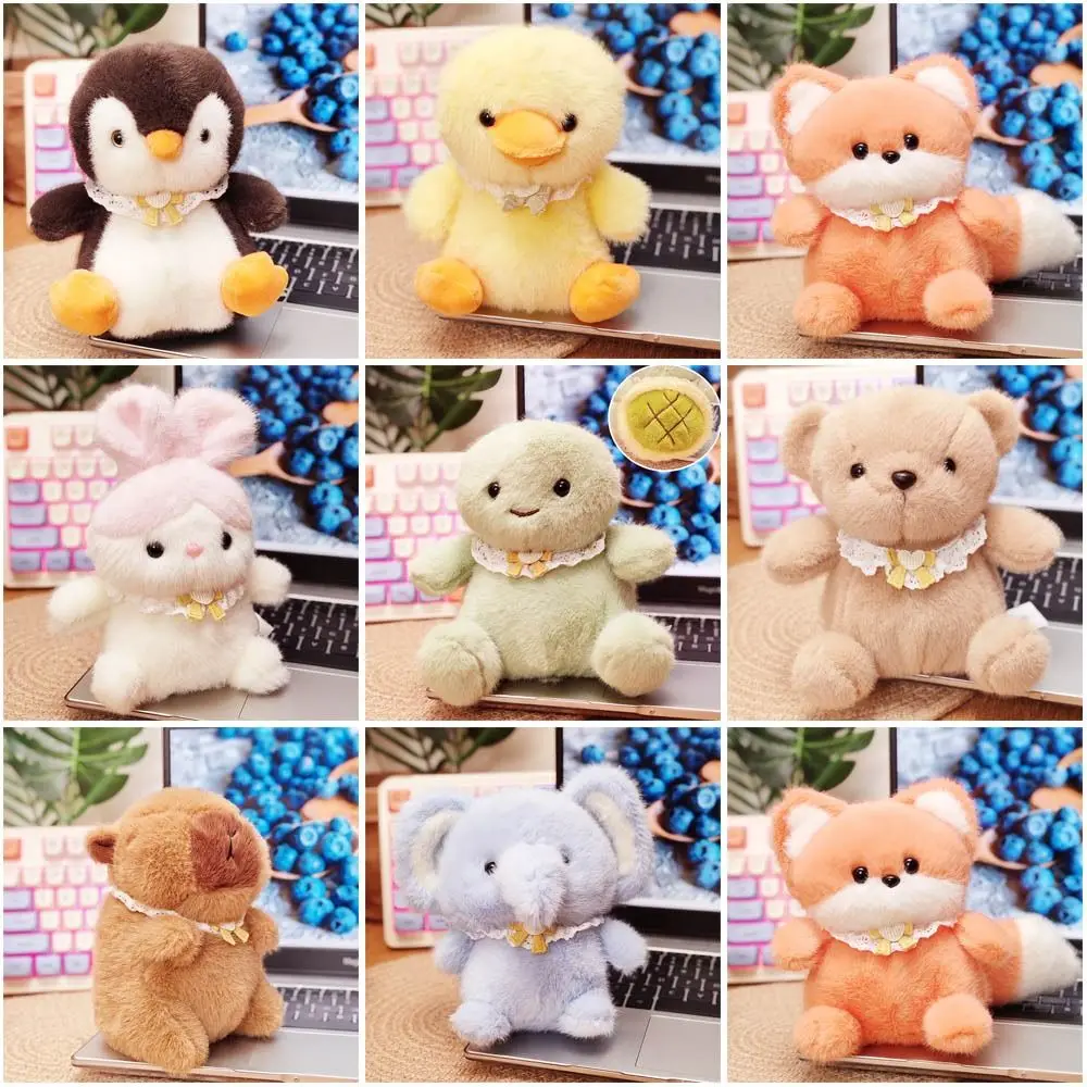 

Kawaii 15cm Plush Companion Doll Elephant Plush Stuffed Animal Pillow Bear Super Soft Wrist Drag Pad Desk