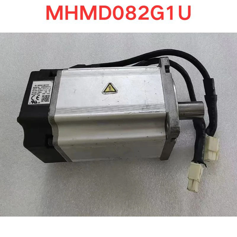 Used MHMD082G1U servo motor  Function check OK