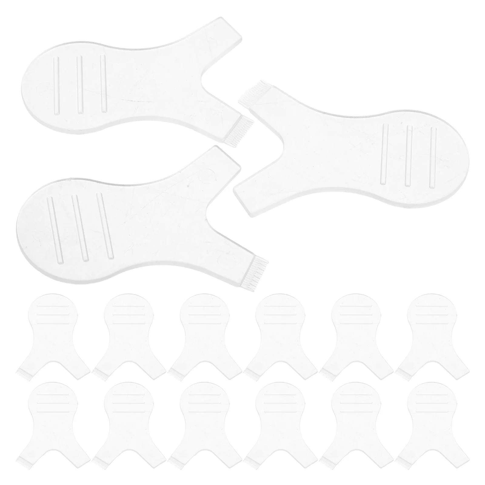 แปรงดัดขนตา 50 ชิ้น หวีรูปตัว Y อุปกรณ์ดัดขนตาสำหรับดัดขนตาแบบถาวร ต่อขนตา อุปกรณ์ดัดขนตาพลาสติก อุปกรณ์เสริมสำหรับดัดขนตา อุปกรณ์แต่งหน้า