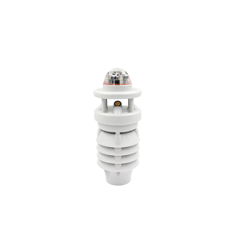 NEW XF1013 PM2.5 PM10 CO NO2 SO2 O3 H2S TVOC Temperature Humidity Wind Speed and Direction Compact All-in-one Weather Sensor