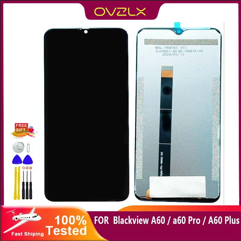 6.1\'\' Original For Blackview A60 LCD Display A60 Pro Touch Screen A60 Plus Digitizer Assembly A60Pro A60Plus Replacement Pantall