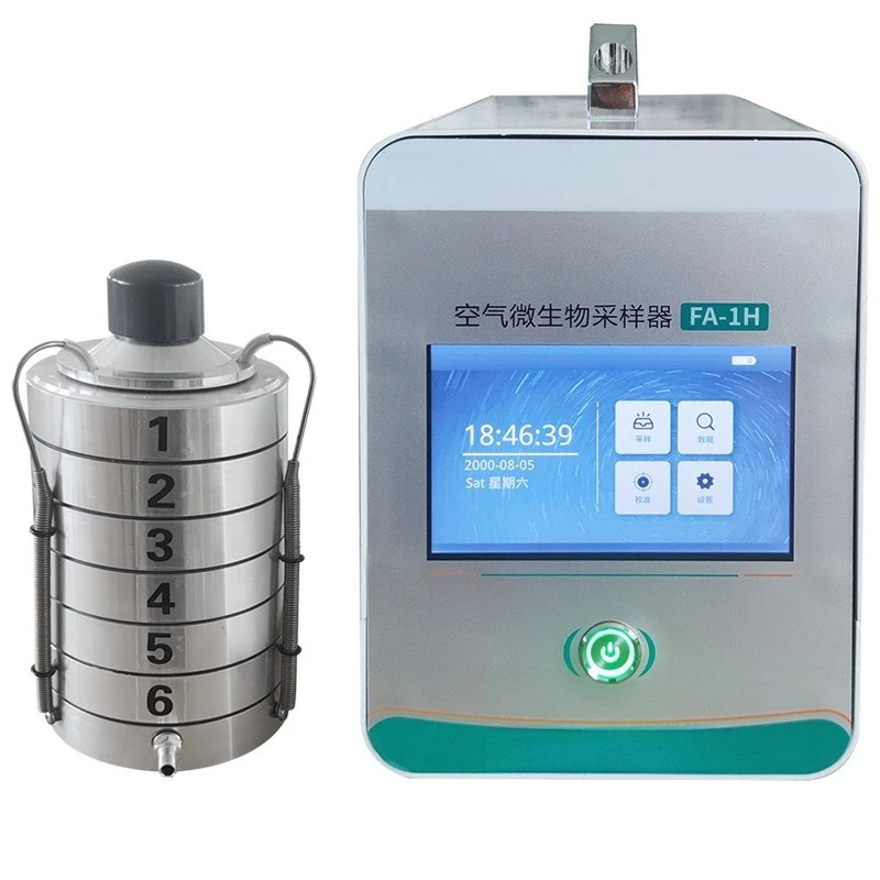 

Air microbial sampler, type microbial colony number measurement