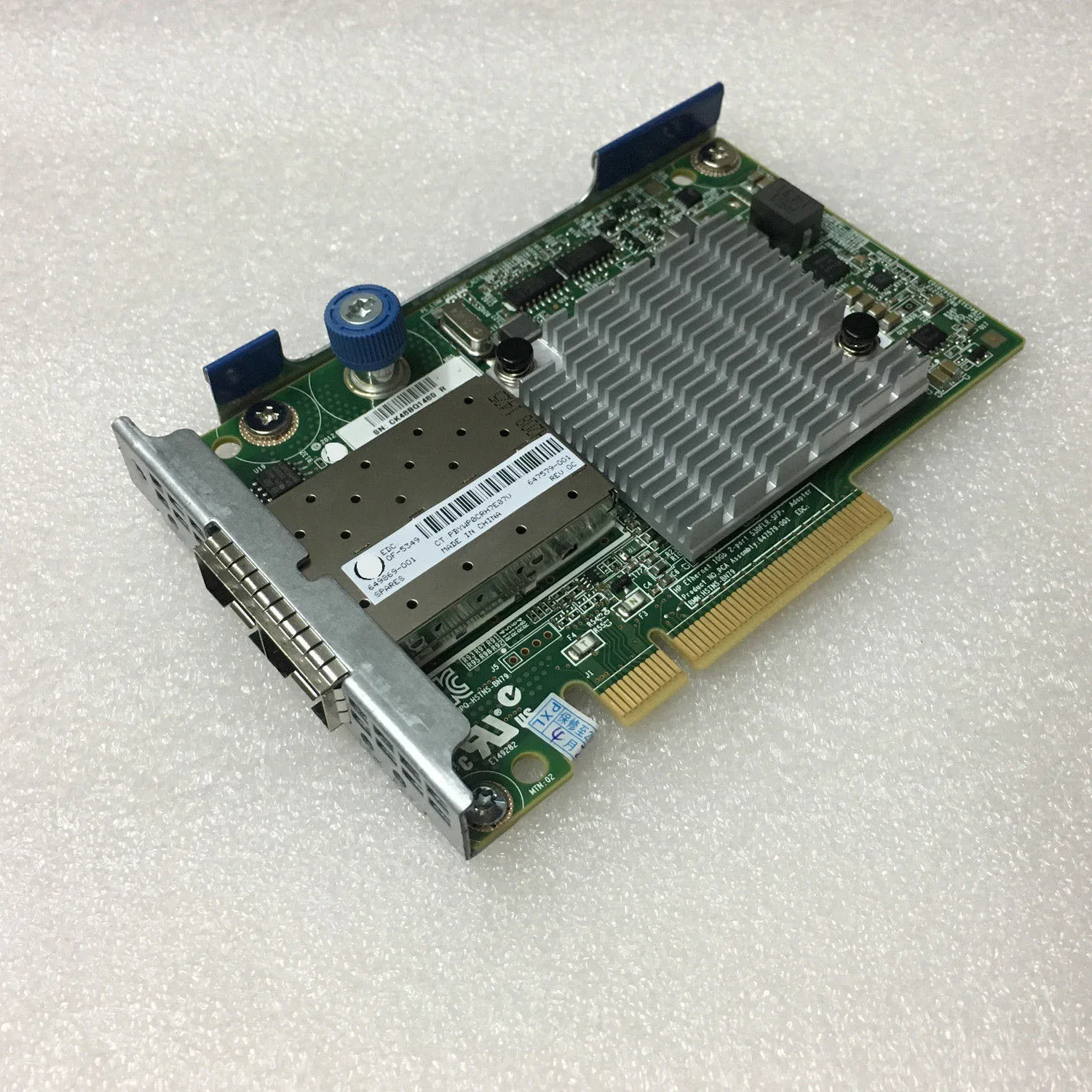 

Proliant Gen8 530FLR-SFP+ 2-Port 10Gb 10GbE Ethernet 647581-B21 649869-001