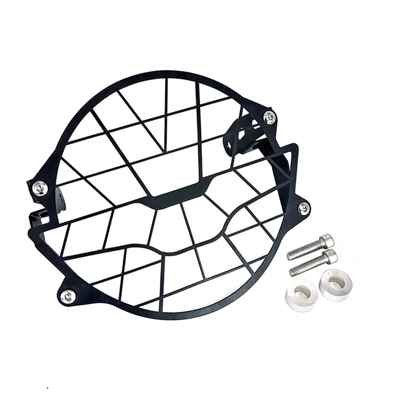 Motorcycle Headlight Guard Protector Cover Protection Grill For Moto Guzzi V7 850 Stone V7 Special V9 Bobber 2023