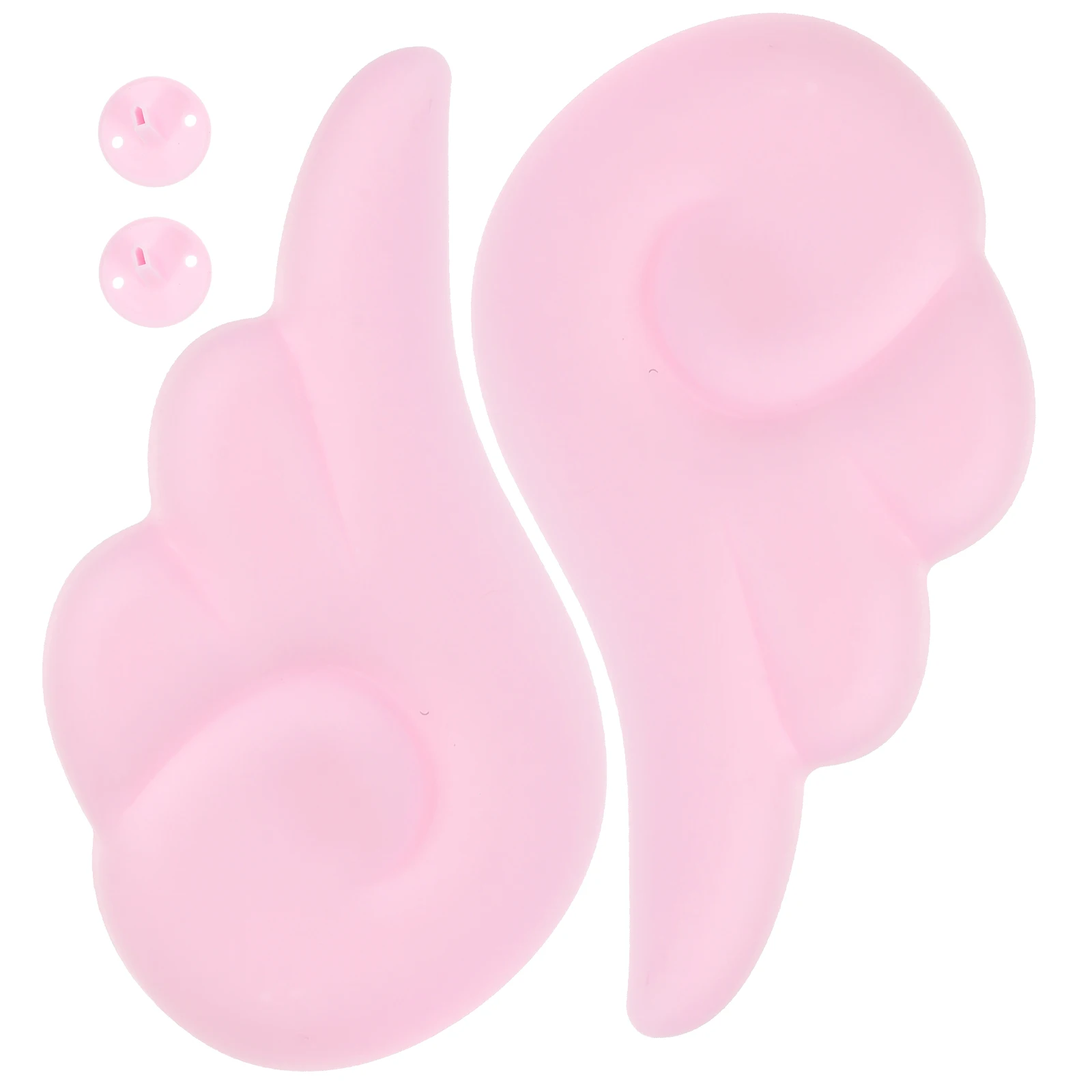 2 قطعة ديكور الملاك للحرف اليدوية الجنية زي الاكسسوارات الجناح ديكور مصغرة أجنحة الملائكة Diy بها بنفسك أجنحة غطاء الرأس