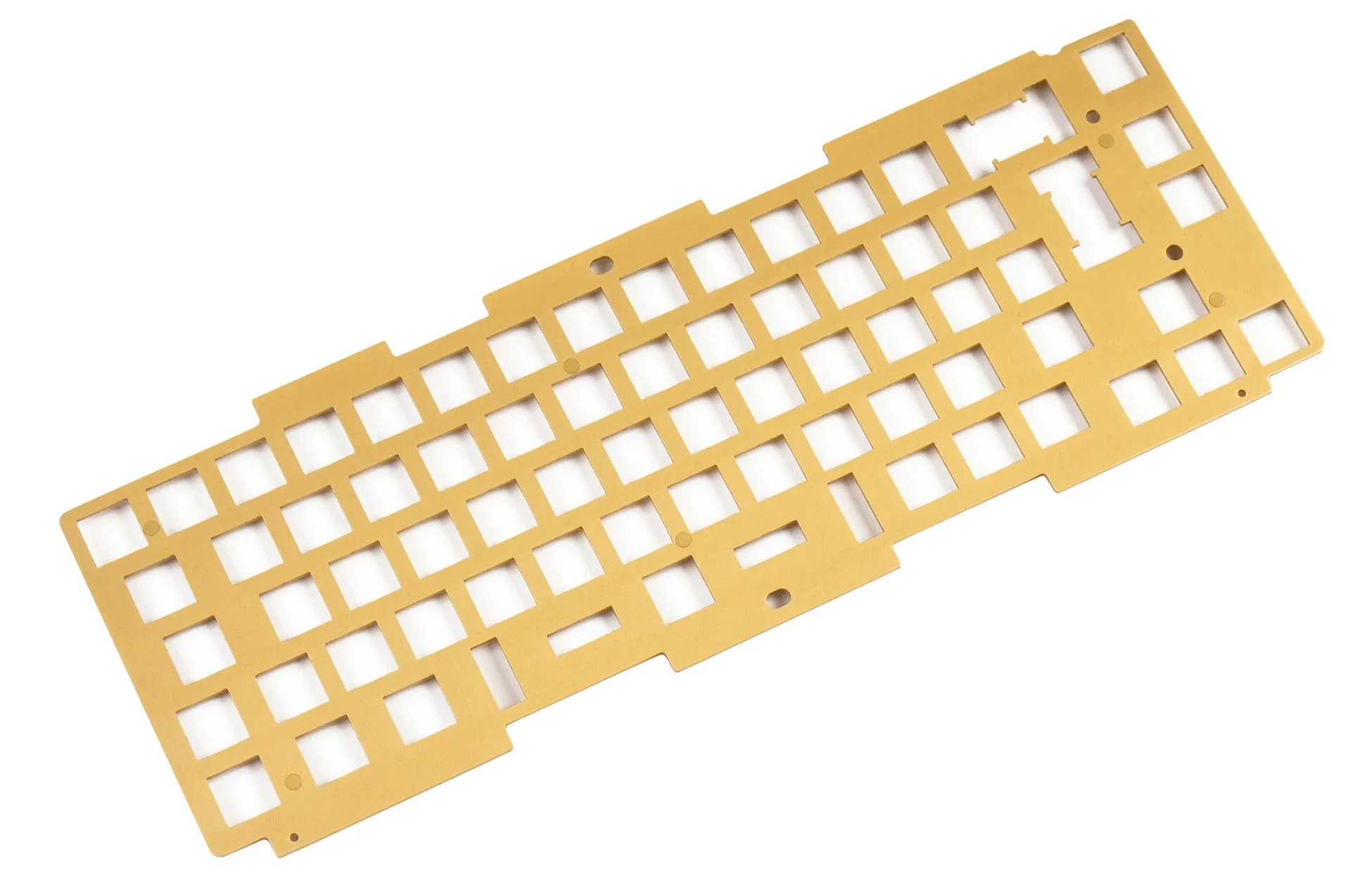 Keychron Q2 Keyboard ISO Plate Aluminum / Brass / PC / FR4