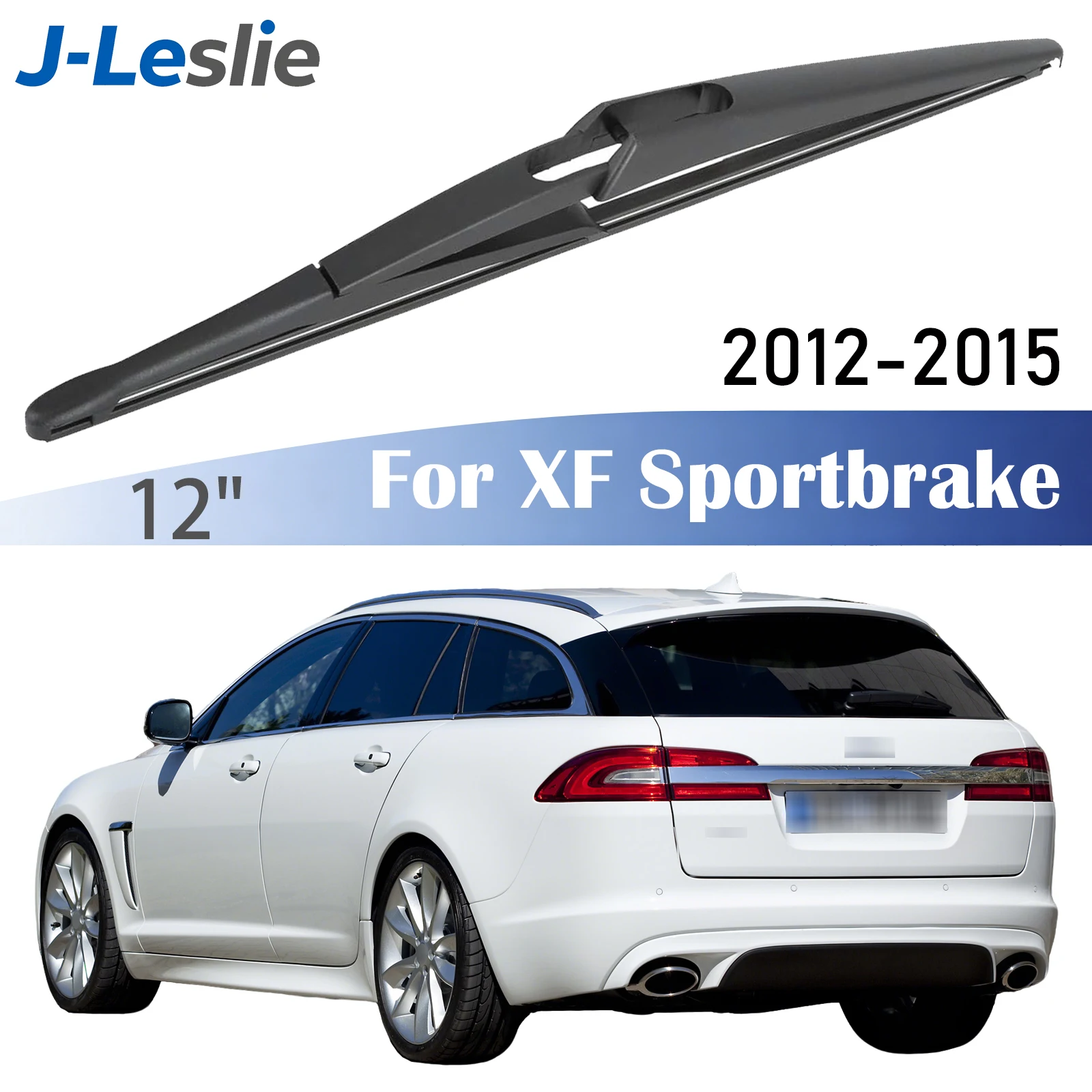 12-Zoll-Heckwischerblatt für Jaguar XF Sportbrake X250 2012–2015, Windschutzscheibenwischer, Scheibenwischer, Regenbürsten, Zubehör scheibenwischer Hinten Heckwischerarm