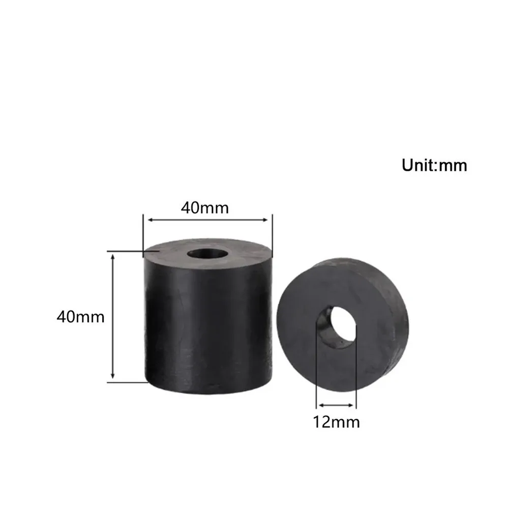 Rubber Air Conditioner Vibration Pad Set of 4 for Outdoor AC Unit Mounting to Reduce Mechanical Noise and Wear