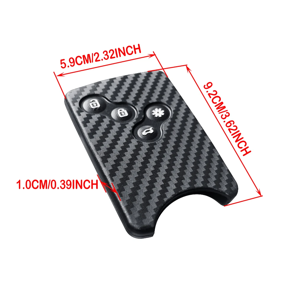 For Renault Zoe Clio 4 Megane 3 2 4 Kadjar Laguna Captur Koleos Stage Koleos Logan Card Nema Fluence Scenic 3 Car Key Case Cover