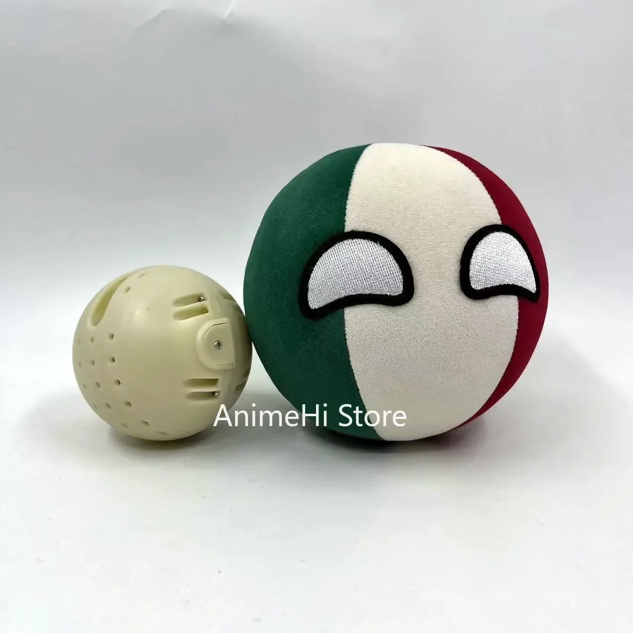 ITABall ItalyBall Plush Doll Italy Country Balls Polandball ITA CountryBall Song Singing Music Bouncing Ball Toy for Gift