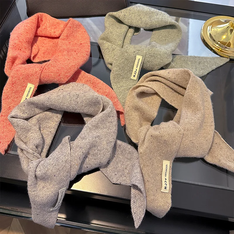 

Зимний шарф из 100% шерсти для женщин, длинные теплые кашемировые шарфы, хиджаб, однотонная женская шаль, женская бандана из пашмины, шарфы на голову, новинка