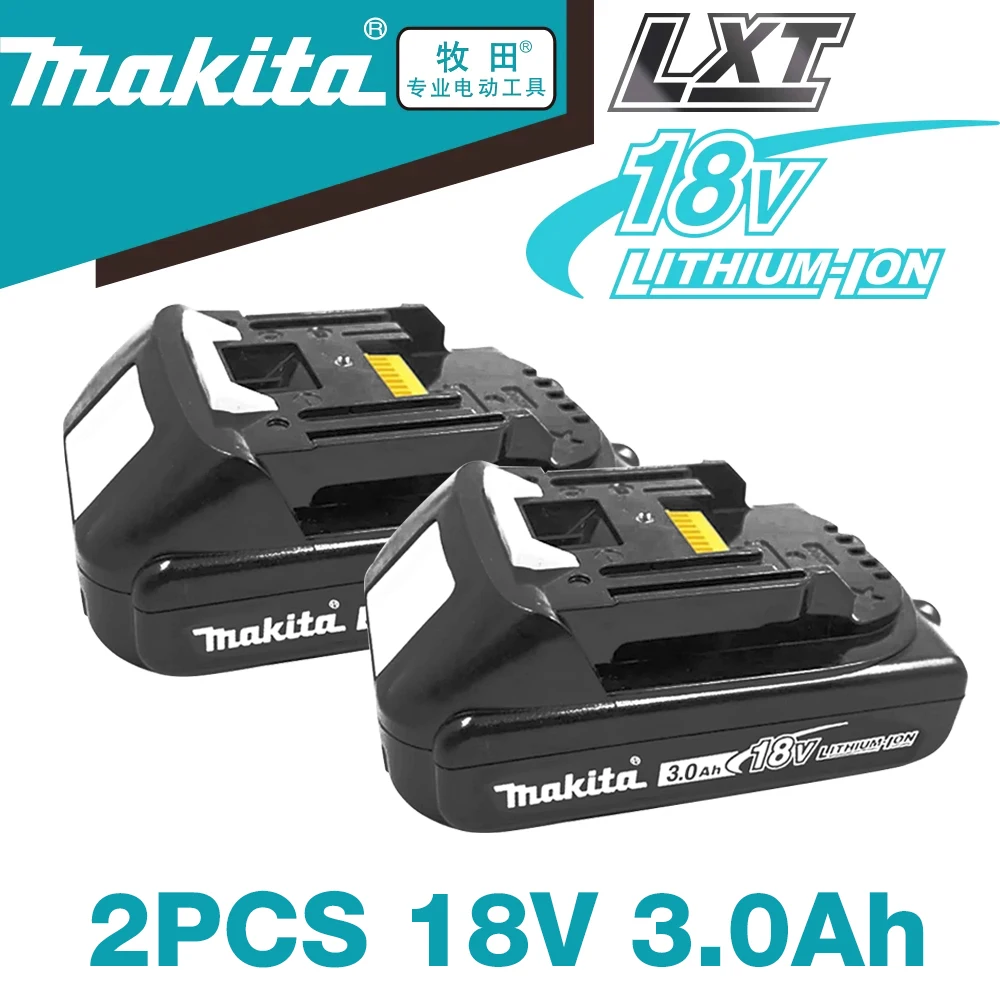 Originele Makita Bl1860 Bl1850b Bl1850 Bl1840 Bl1830 Schroevendraaier Batterij En Oplader 18V Vervangende Elektrische Gereedschapsbatterijen.