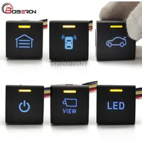 1 Pc Car LED Light Power On Off Camera View Trunk Switch Button For Toyota Camry V70 2018 Rav4 Corolla Altis 2019 prado 150 2020