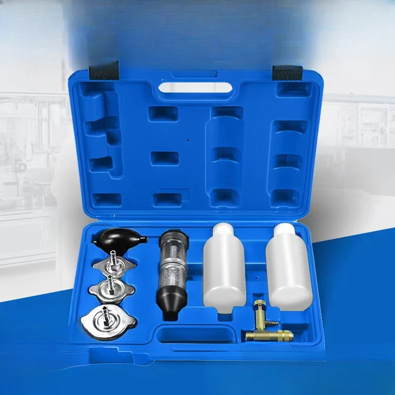 

Combustion Gas Leak Test Kit, Machine Repair Combination Tool Set Direct Sales Automotive Inspection Tools