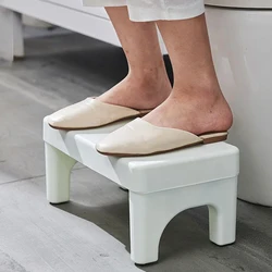 Taburete con escalón para inodoro, pie en cuclillas para adultos, postura de caca en cuclillas, orinal de baño, taburete para el hogar, taburete para inodoro