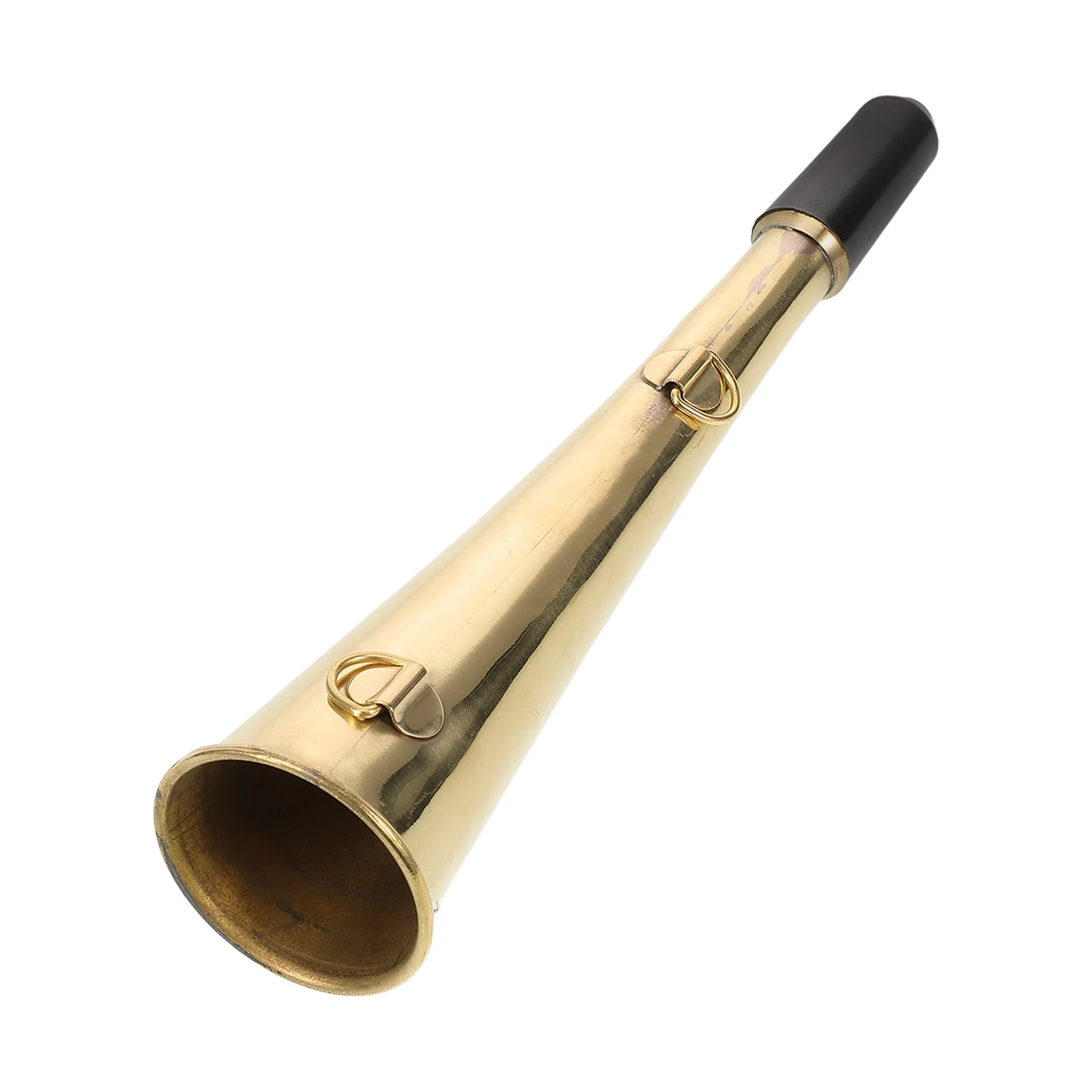 

Portable Railway Copper Bull'S Horn Design For Loud Sound Outdoor Mountain Rail Use Lightweight Manual Air Horn Railway