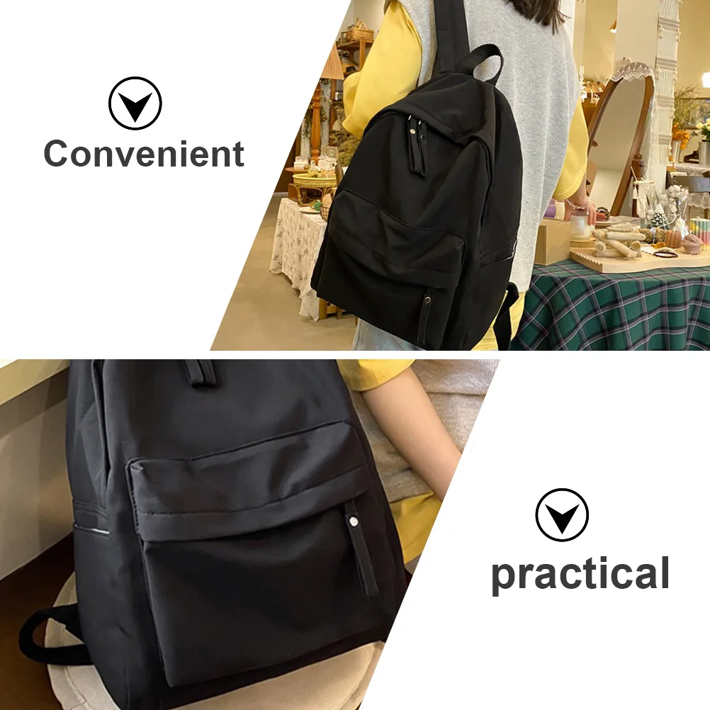 Lightweight Double Shoulder Backpack Adjustable Shoulder Straps Large Capacity Laptop Backpack for Students Travel Outdoor