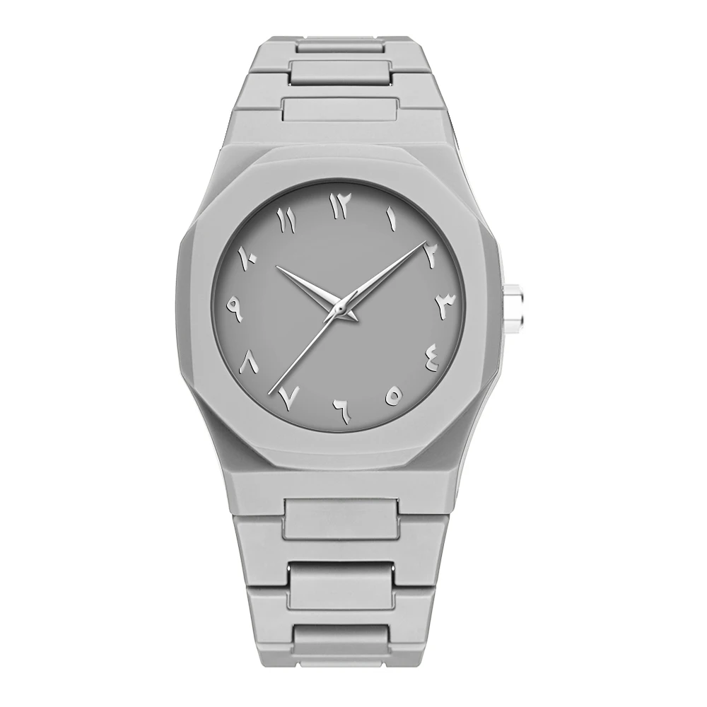 Men's Creative Military Quartz Watch, Silicone Strap