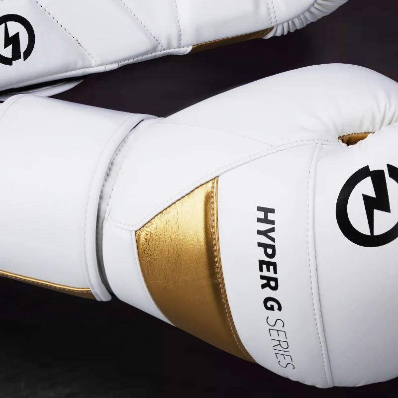 Guantes de boxeo de cuero PU de alta calidad, resistentes al desgaste y transpirables para entrenamiento de Sanda, guantes de combate protectores