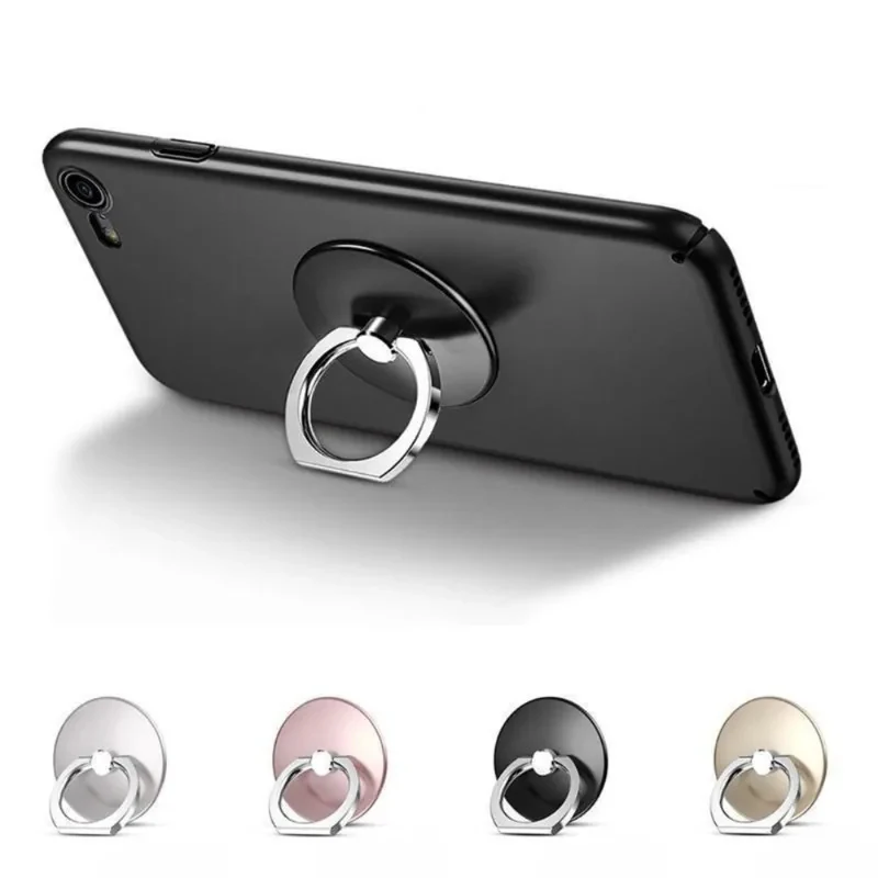 

1/2/4pcs Round Finger Ring Mobile Phone Stand Holder Phone Accessories