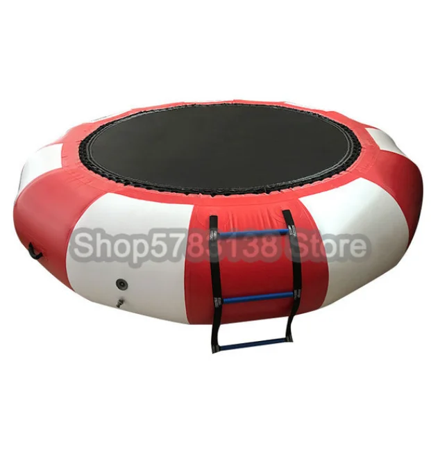 

New 2022 Inflatable Water Trampoline Jumping Platform Trampoline For Adult Kids Summer Fun 2M/3M/4M Inflatable Jumping Bouncer