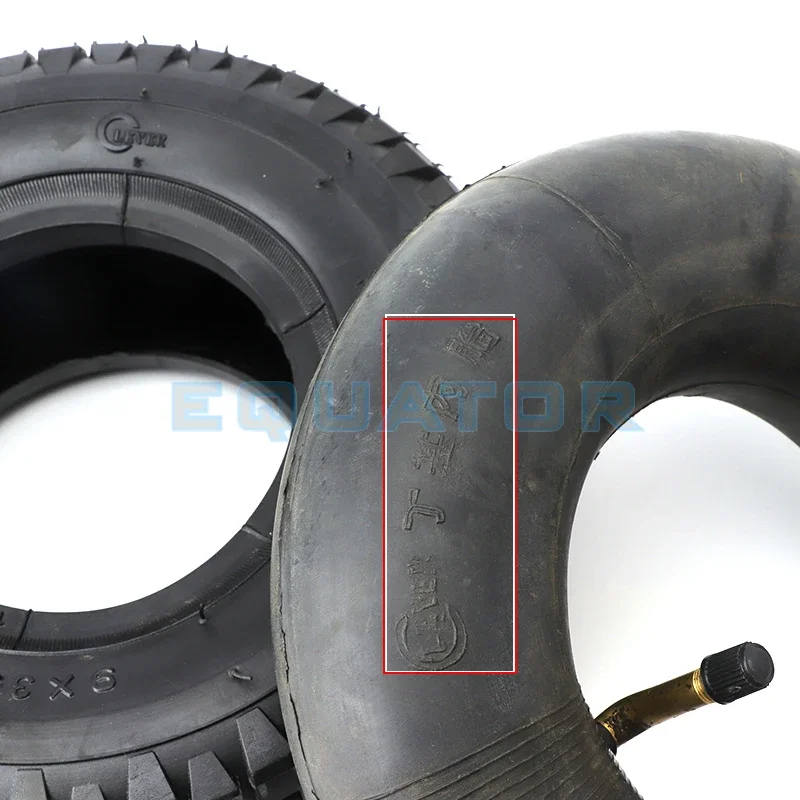 9 Inch 9x3.50-4 Butyl Inner Tubes Pneumatic Tire 9x3.5-4 Tyre for Electric Tricycle Elderly Electric Ecooter 9 Inch Tire