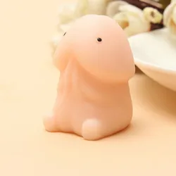 Hot Soft Small Slow Rebound Mochi Dingding Squishy Focus Squeez Pressure Abreact Healing Fool Fun Joke Toy Party Gift