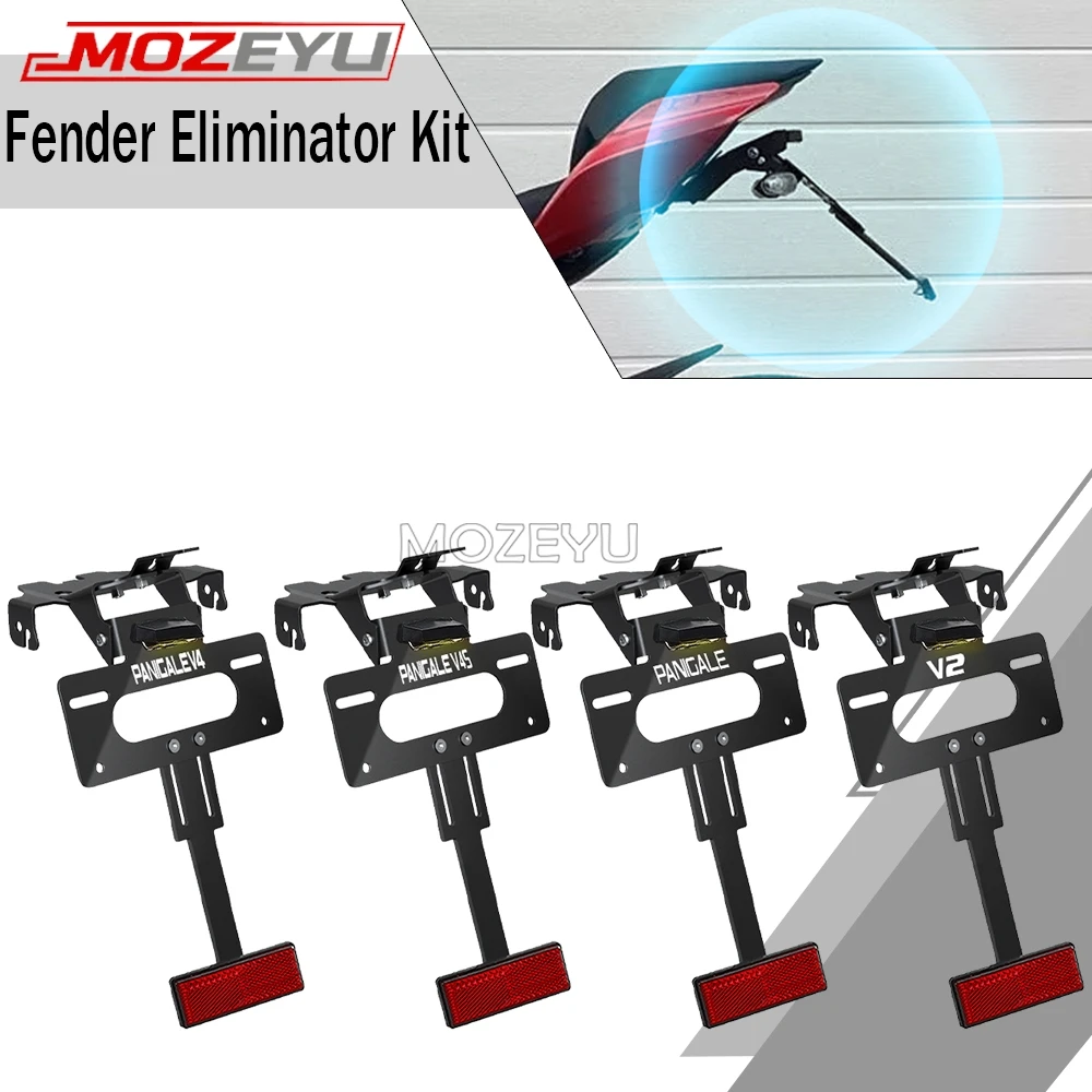 

For Ducati Panigale V4 R S SP SP2 V4R V4S V4SP / S Corse Motorcycle License Plate Holder Bracket Light Fender Eliminator Kits