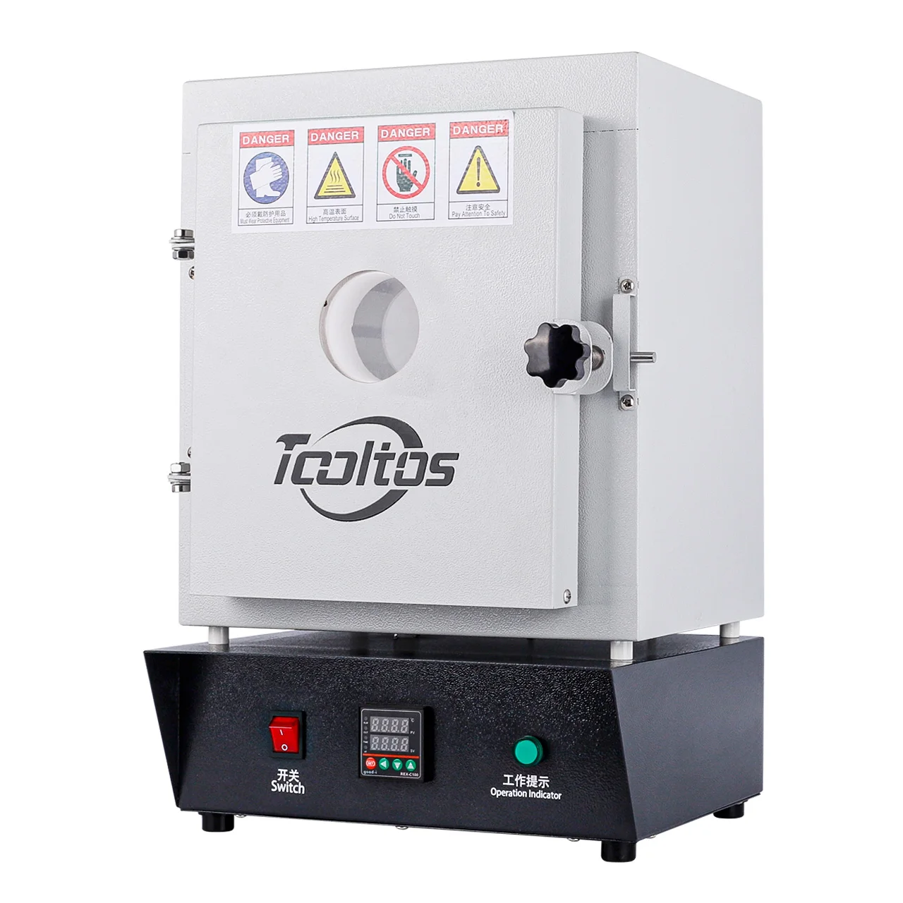 New Window-Type Thermostatic Oven - Precise Jewelry DIY Tool with Intelligent Temp Control for Metal Melting, Wax Firing