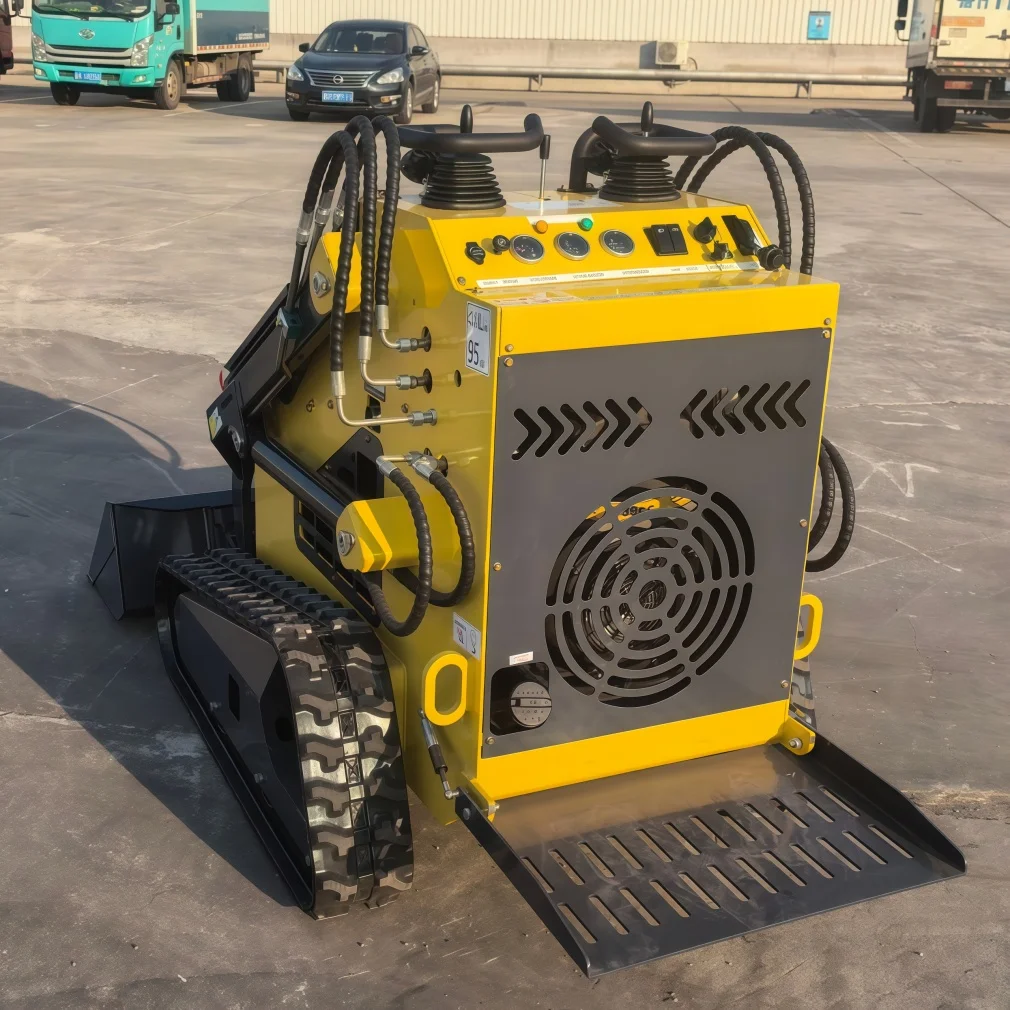 Earth-moving Machinery Crawler Tracked Small Mini Loader Home Skid Loader Cheap Skid Steer Loader with