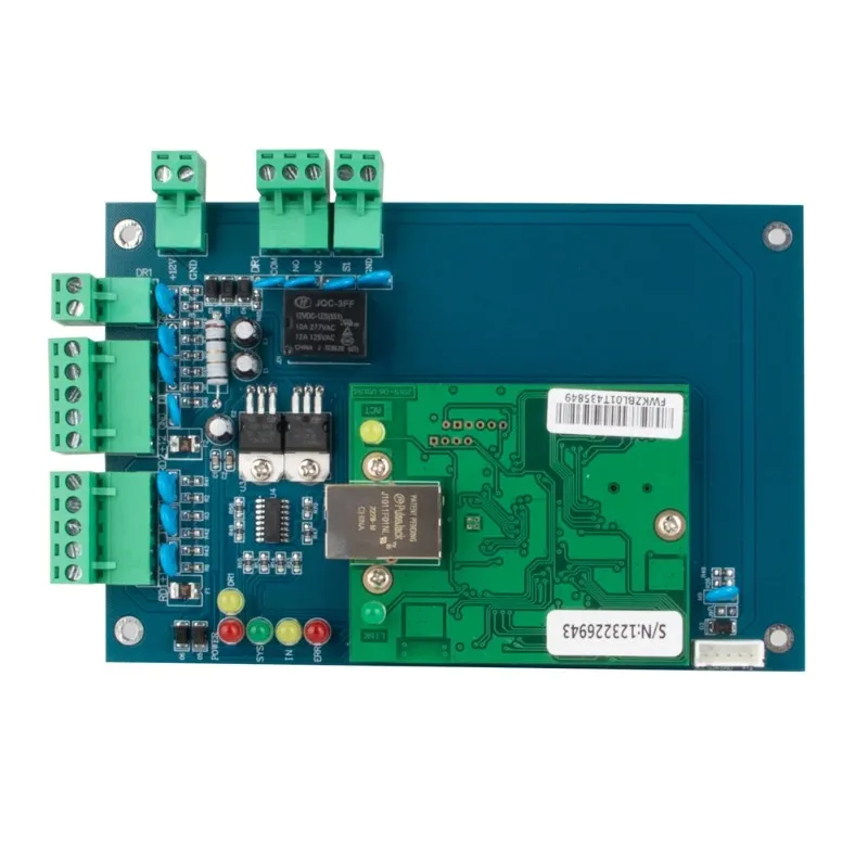 TCP/IP 26 Network Access Control Board Single/Double/Four Door Security Entry System With Management Software