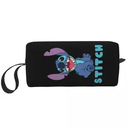 Custom Stitch Disney Cute Travel Cosmetic Bag per le donne Kawaii Toiletry Makeup Organizer Ladies Beauty Storage Dopp Kit