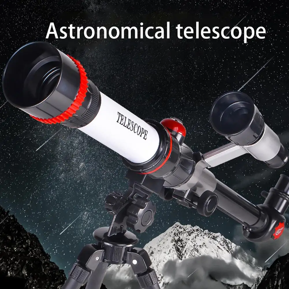 HD High Magnification Professional Astronomical Telescope Children Students Dual-Use Science Experiment Monocular Stargazing Bin