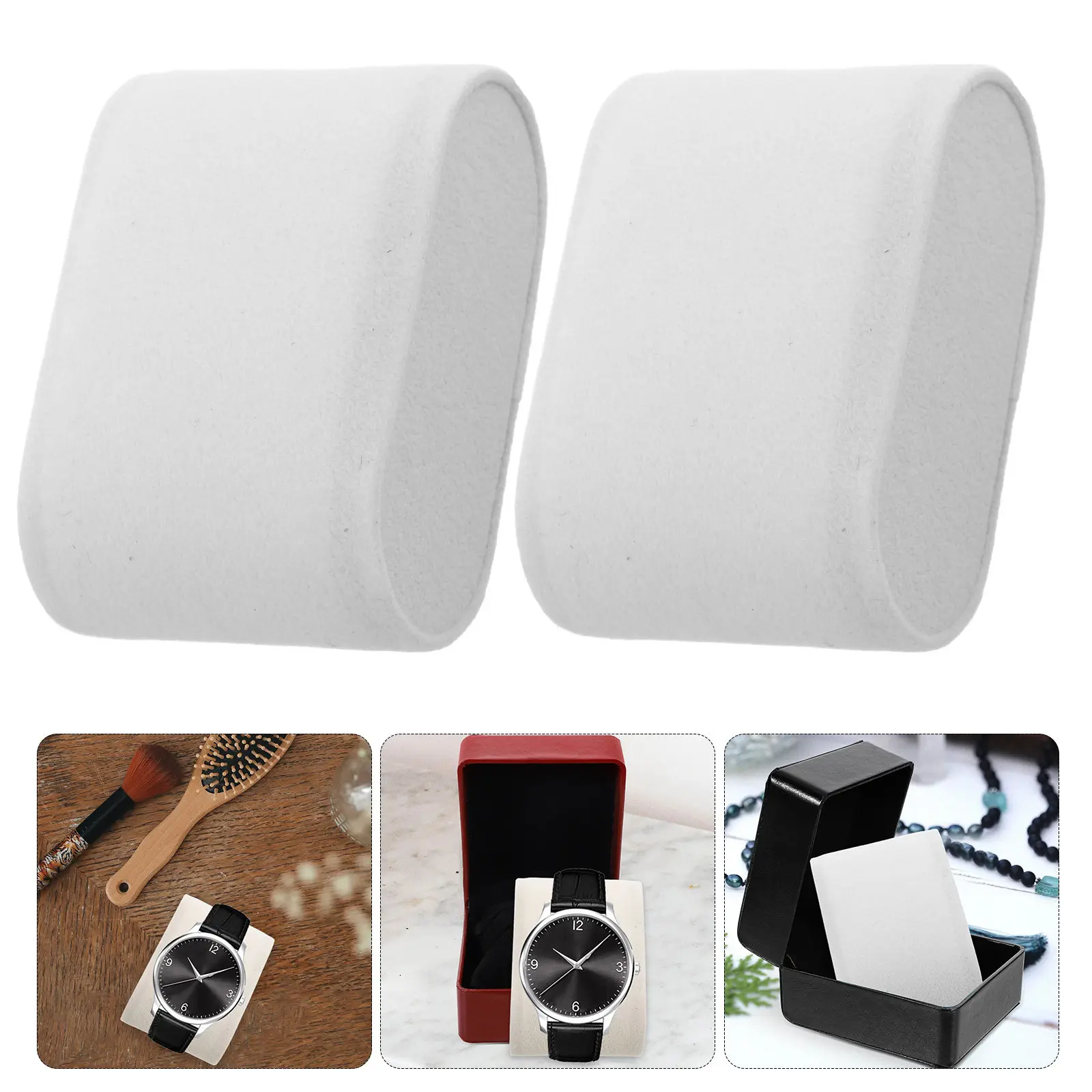 

Набор из 8 подушечек для демонстрации ювелирных изделий, для хранения часов, браслетов, вставок-органайзеров, подкладок для футляров, подставок-держателей