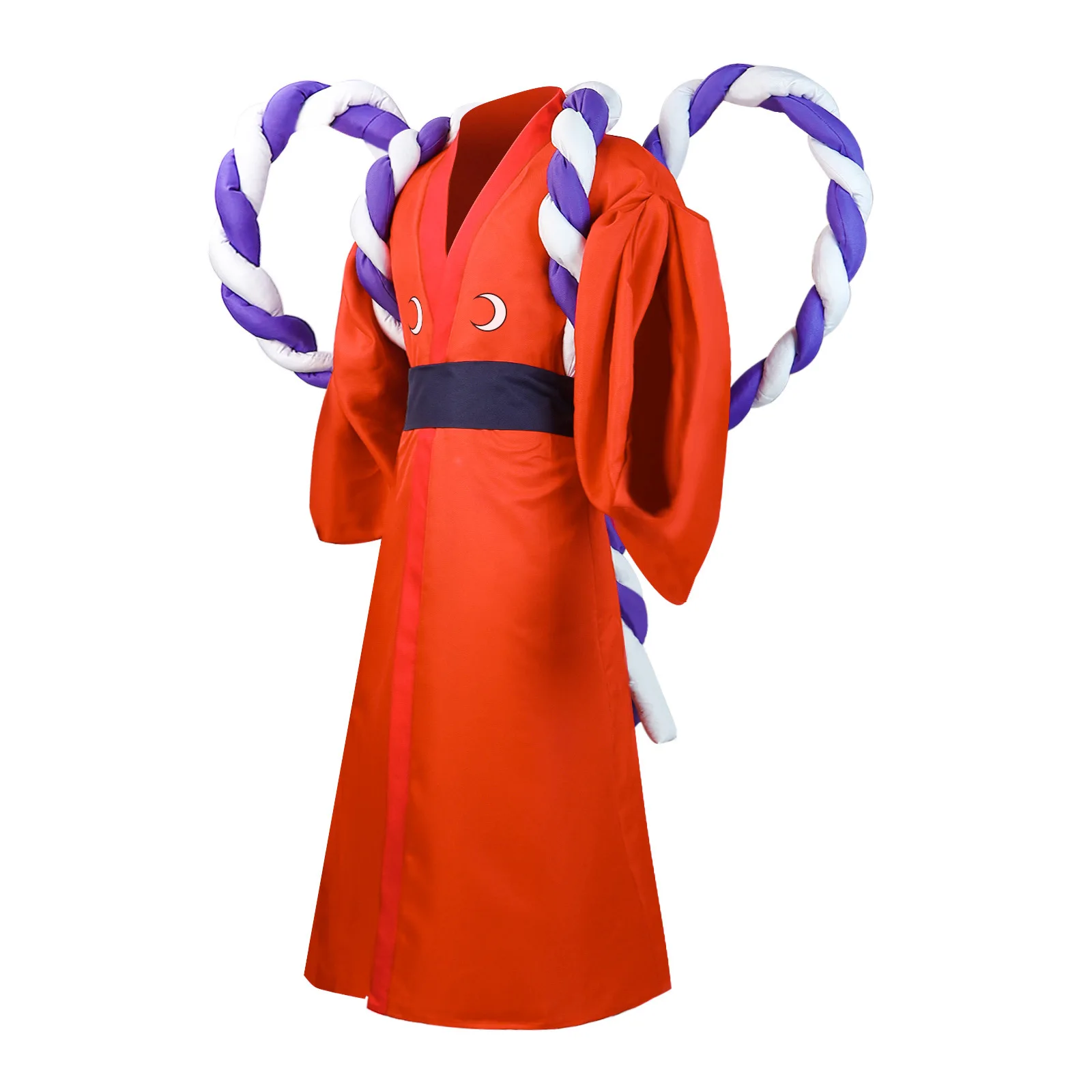 Wano Country Kozuki Oden Cosplay Costume Anime Kimono Outfit Full Set for Halloween Party - view 3