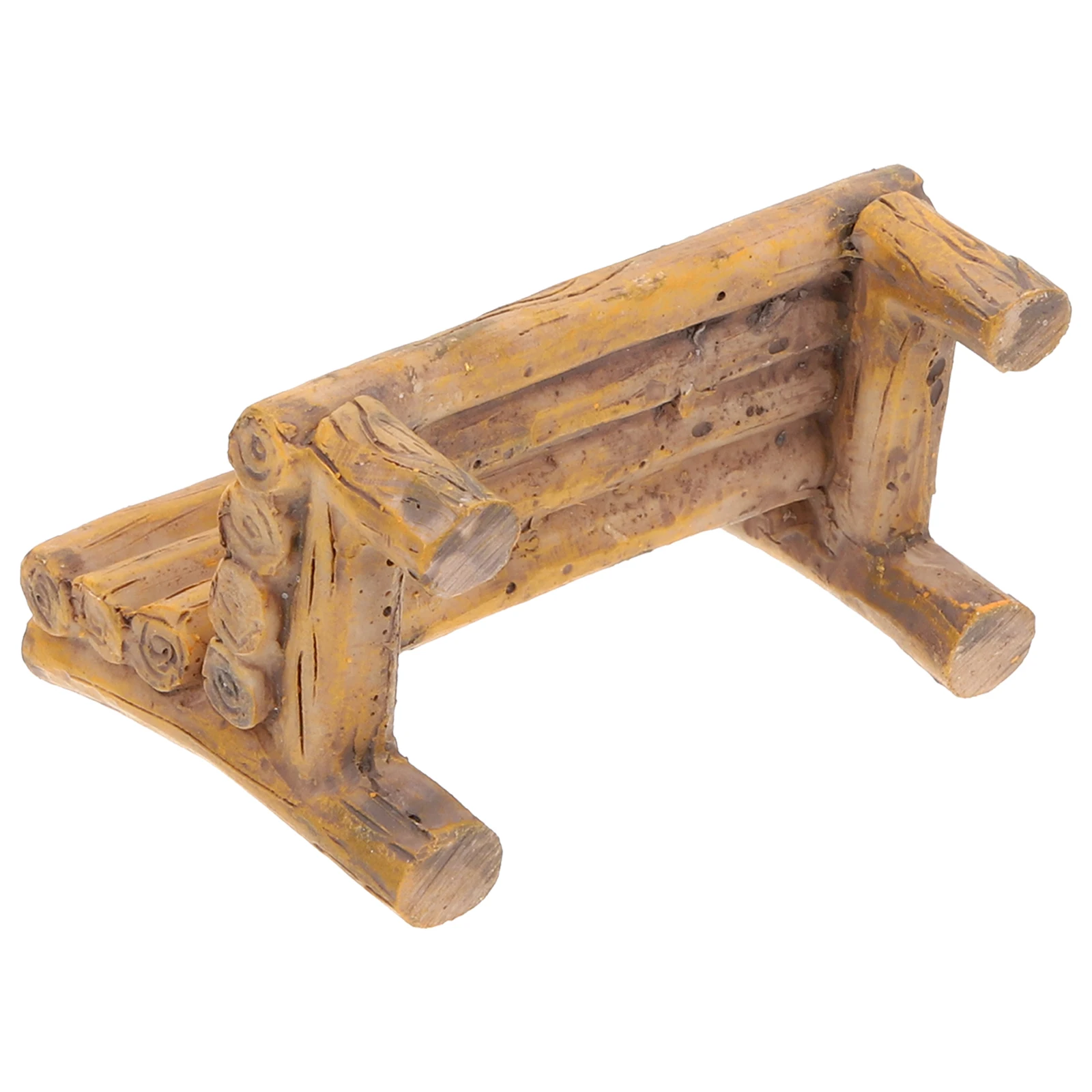 

1pcs Miniature Chair With Backrest For Micro Garden Diy Fairy Village Accessories Christmas Miniatures Bonsai Decor Phone Stand