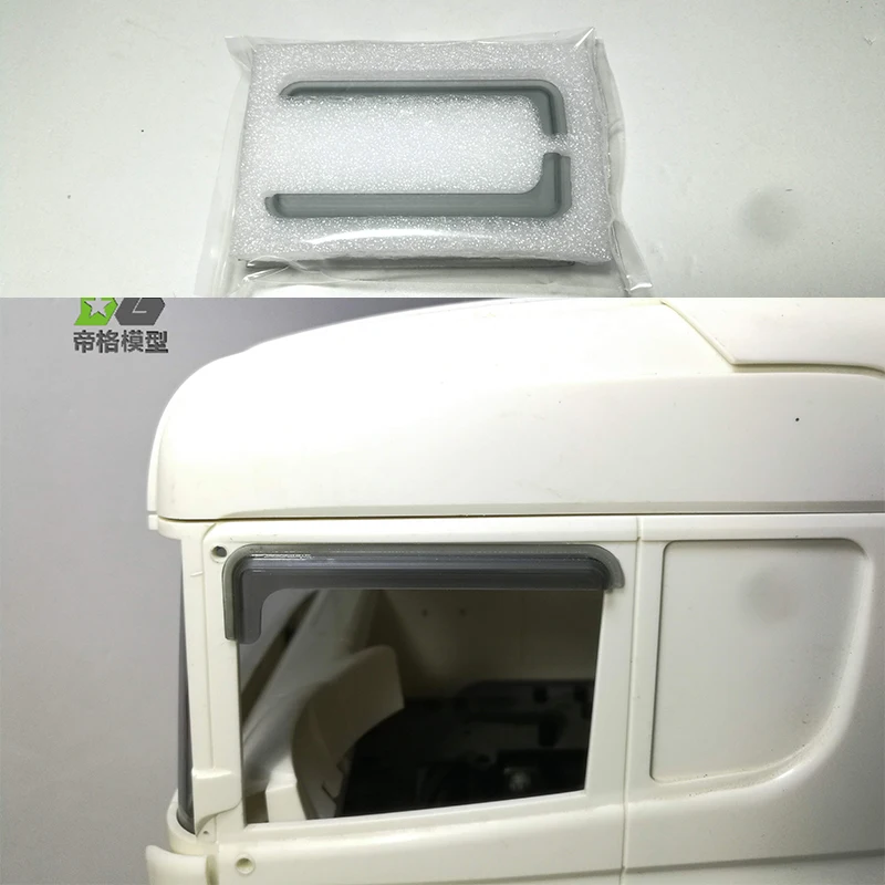 

RC Model Parts Simulation Plastic Sunny Or Rainy Block For 1/14 Tamiya RC Truck Car Scania R730 R620 R470 56323 Diy Parts Toys