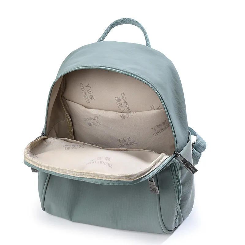 حقائب ظهر عصرية من النايلون للنساء 2025 حقيبة كتب من القماش حقيبة كتف يابانية للطلاب الجامعيين حقيبة مدرسية أنثوية Mochila