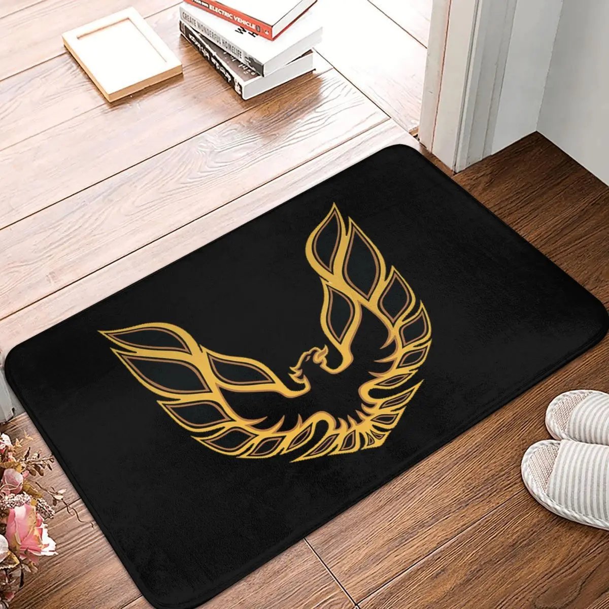 Pontiac Trans Am Firebird Bandit Golden Anti-slip Doormat Floor Mat Carpet Rug for Kitchen Entrance Home Bedroom Footpad Mats