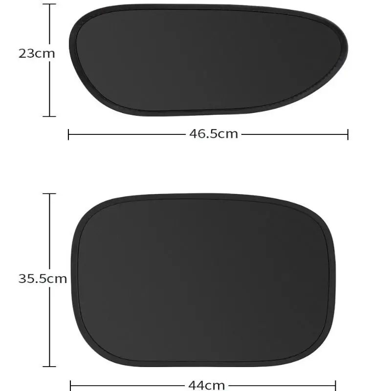

【CR】Car Window Sun Shade Universal Fit UV Protection for Rear and Side Windows Child and Pet Safety for Long Drives