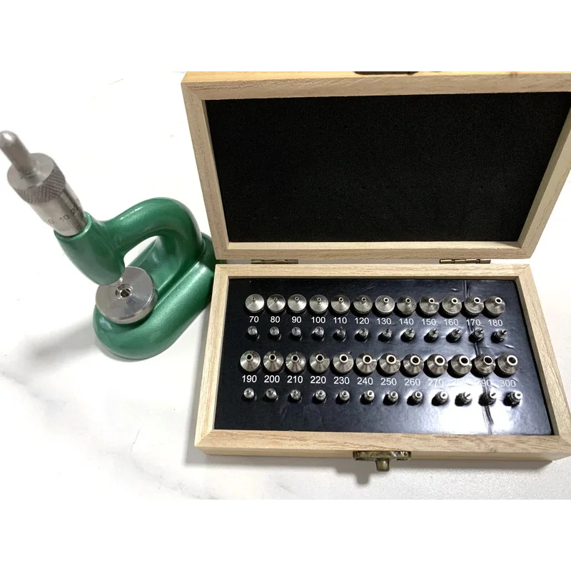 Horia MSA 13.100 (Bergeon 5372) Watchmaker'S Jewelling With Micrometric Screw 4Mm&4Mm Watch Repair Tool Kit