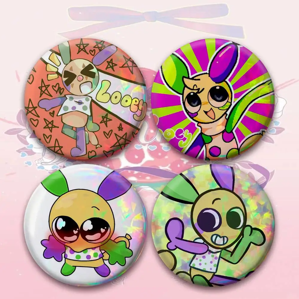 Looey Laser Badge Applicable For Backpack Clothes Hats Decor Creative Accessories