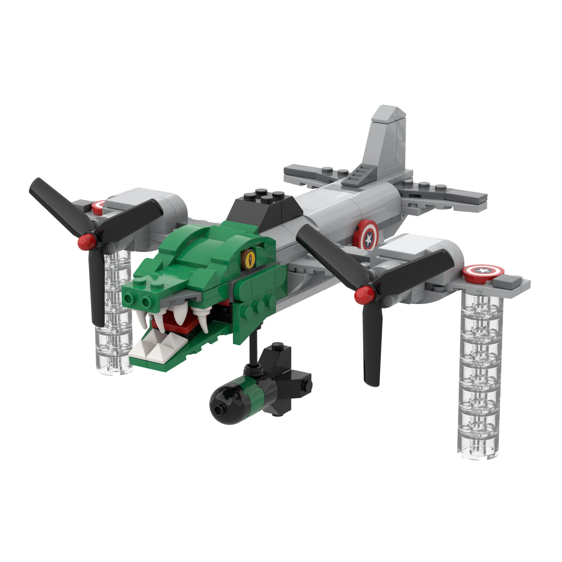 

New Hot Italian Brainrot Tung Sahur Figure Toy Tralalero Tralala Figures BUilding blocks Shimpanzini Bananini Model Decor