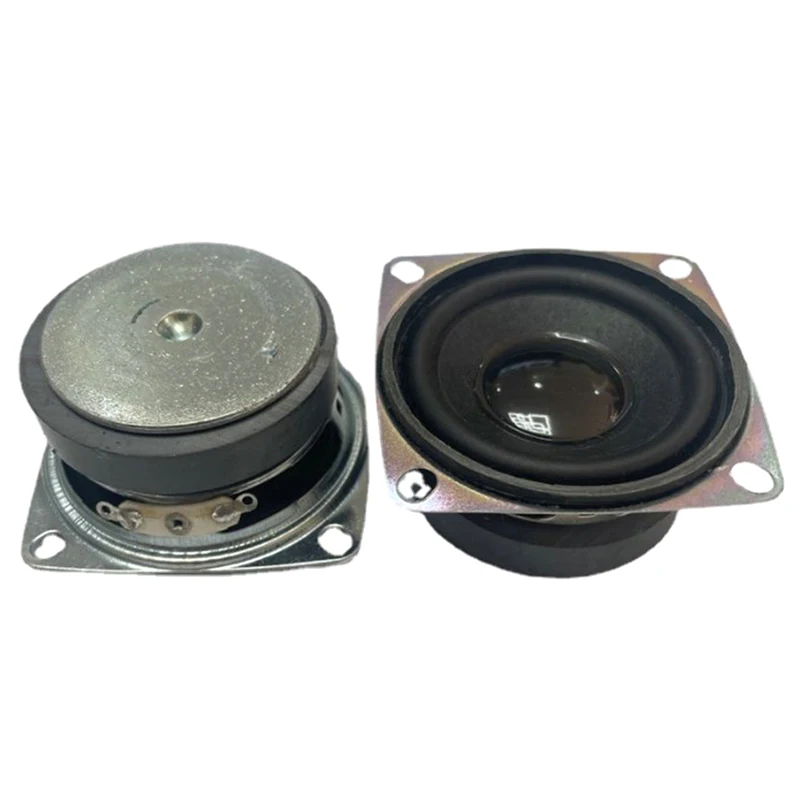 2Pcs 2 Inch 52MM Portable Speaker 4 Ohm 3W Full Range Audio Speaker Sound Amplifier Home Theater Loudspeaker